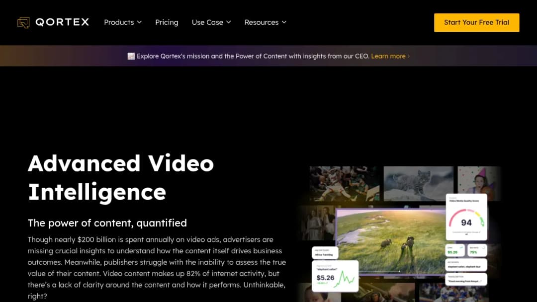 Qortex screenshot