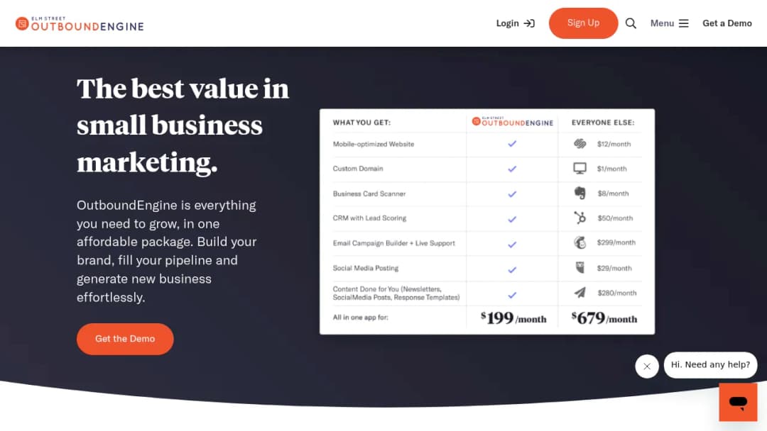 OutboundEngine screenshot