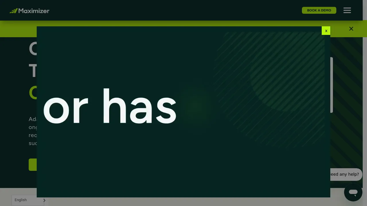 Maximizer screenshot