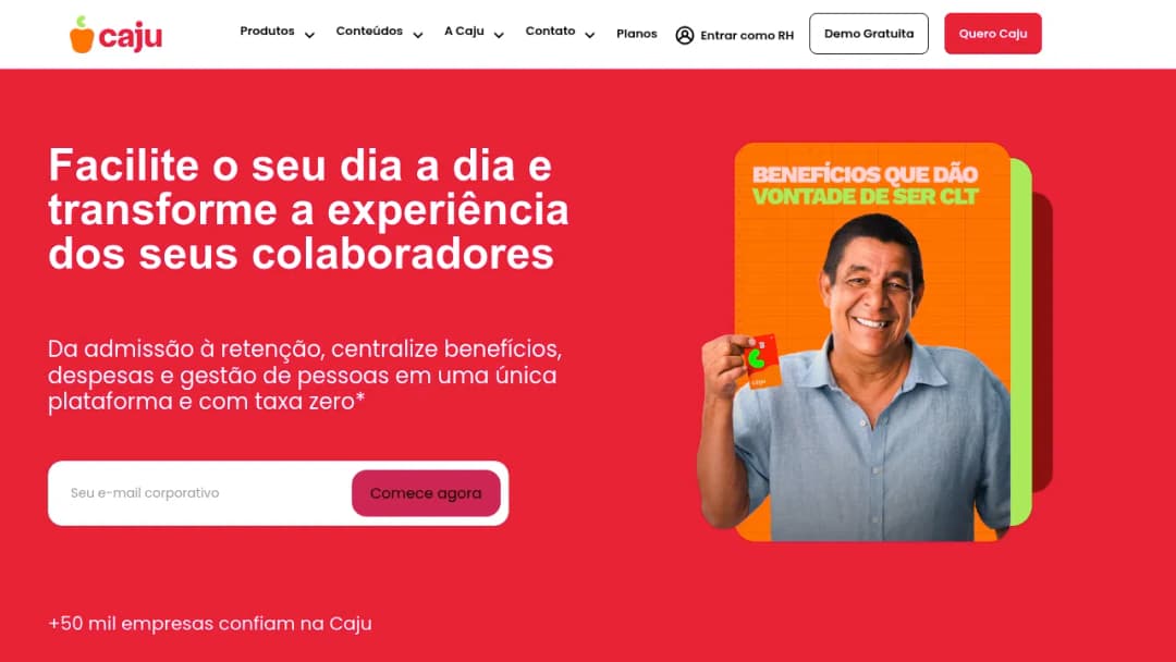 Caju screenshot