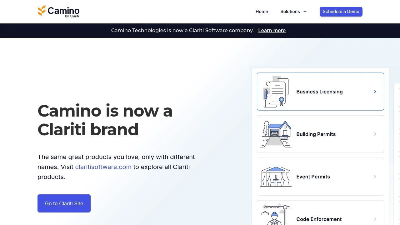 Camino Technologies screenshot