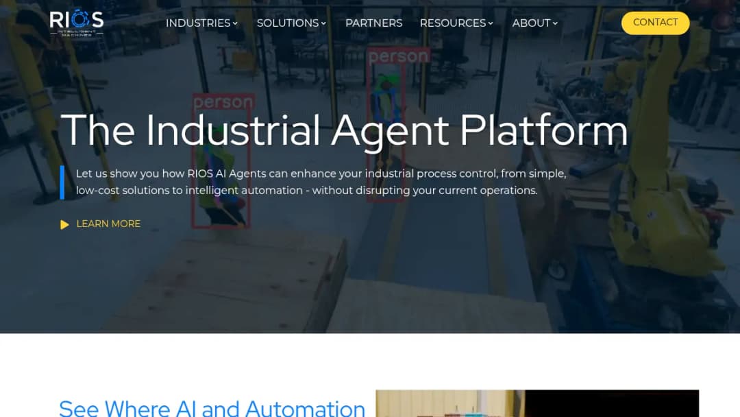 RIOS Intelligent Machines screenshot