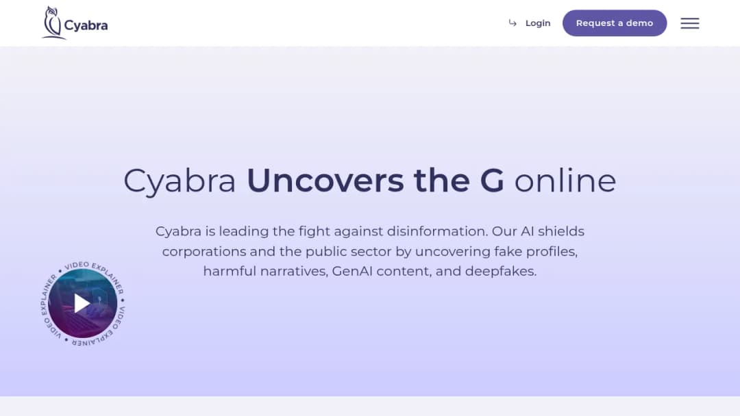 Cyabra screenshot