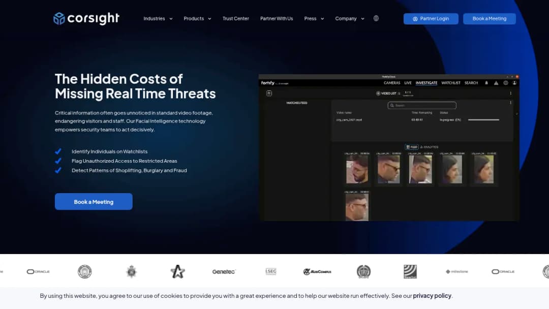 Corsight AI screenshot
