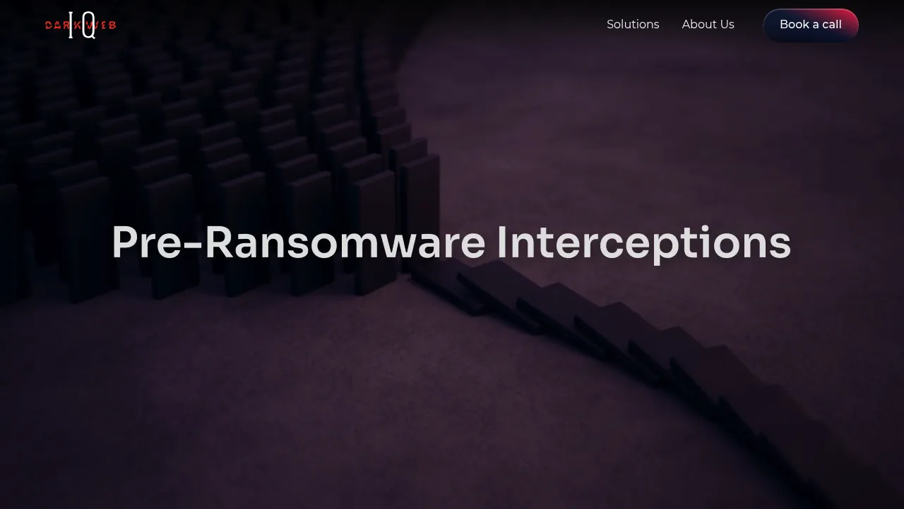 DarkWeb IQ screenshot
