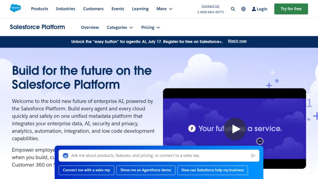 Salesforce Platform screenshot