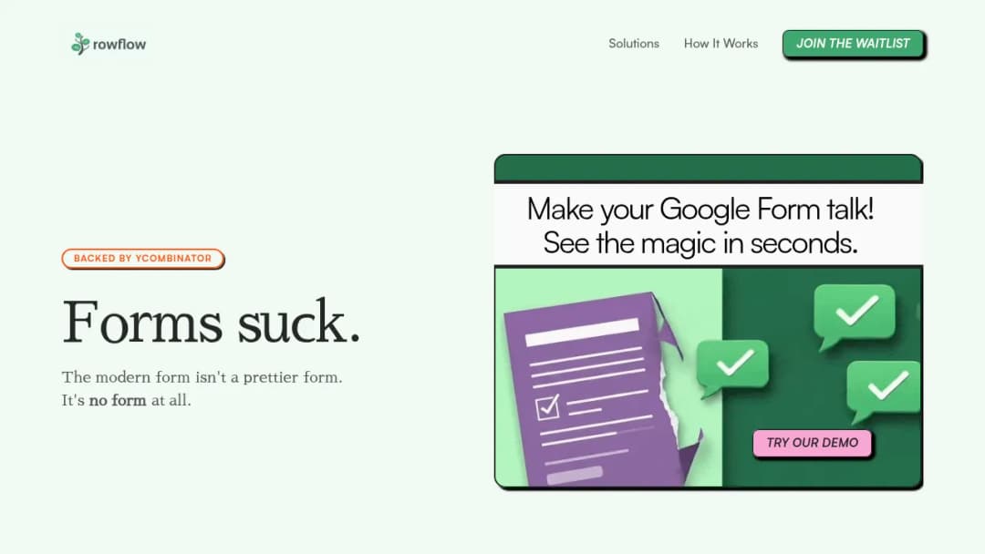 RowFlow screenshot