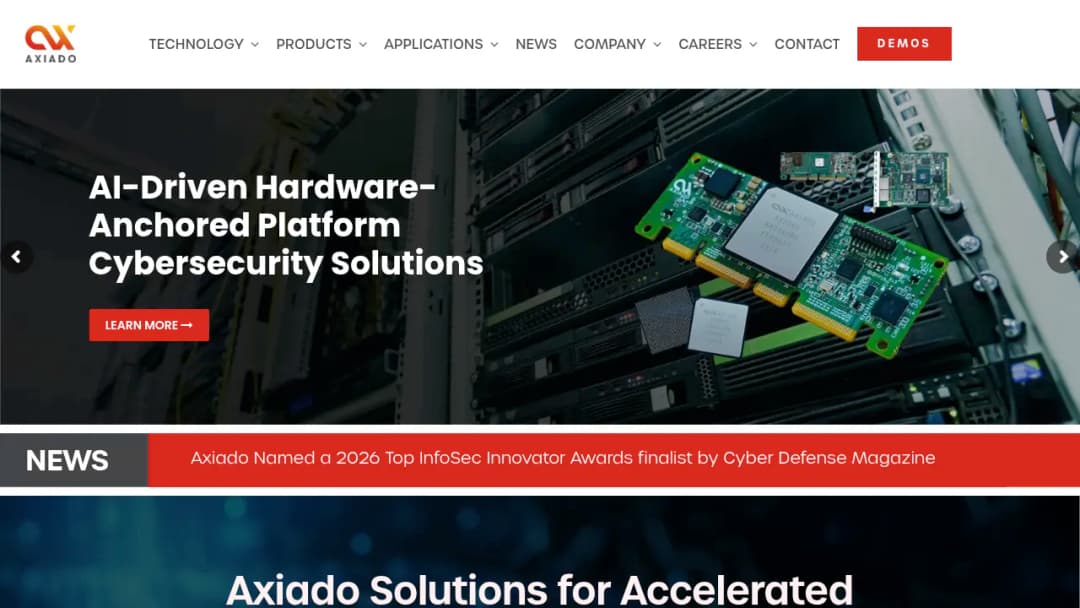 Axiado screenshot