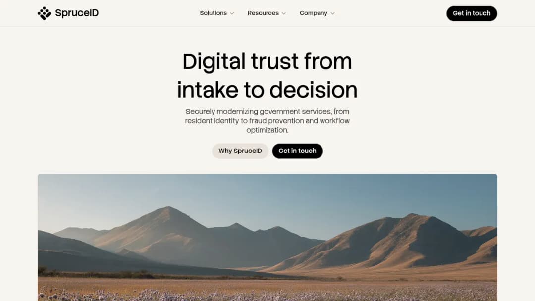 SpruceID screenshot
