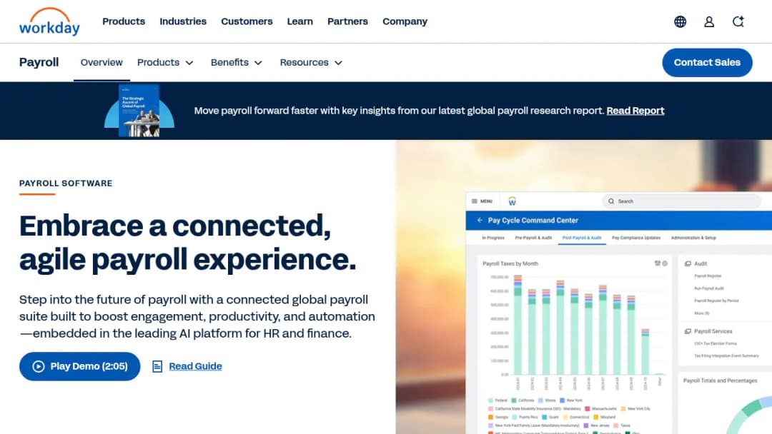 Workday Local & Global Payroll screenshot
