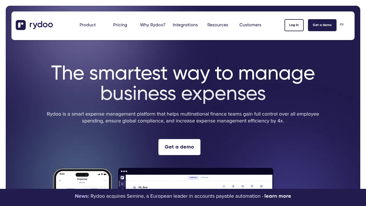 Rydoo screenshot