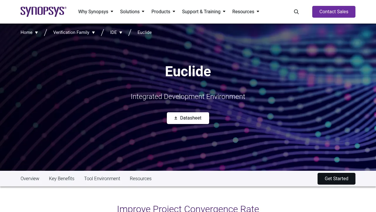 Synopsys Euclide screenshot