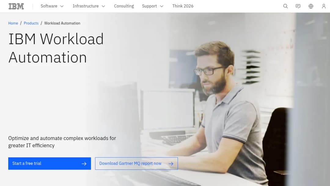 IBM Workload Automation screenshot