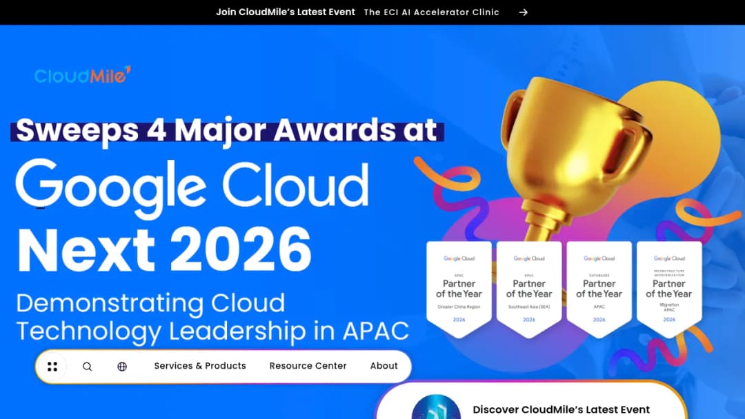 CloudMile screenshot