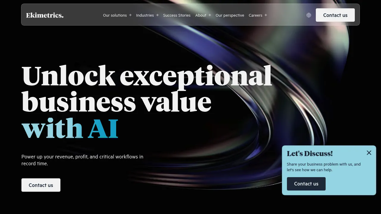 Ekimetrics screenshot