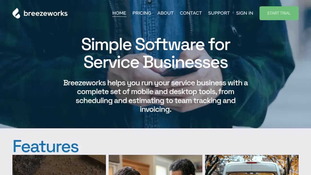 Breezeworks screenshot