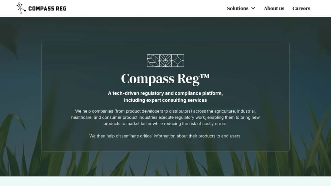 Compass Reg screenshot