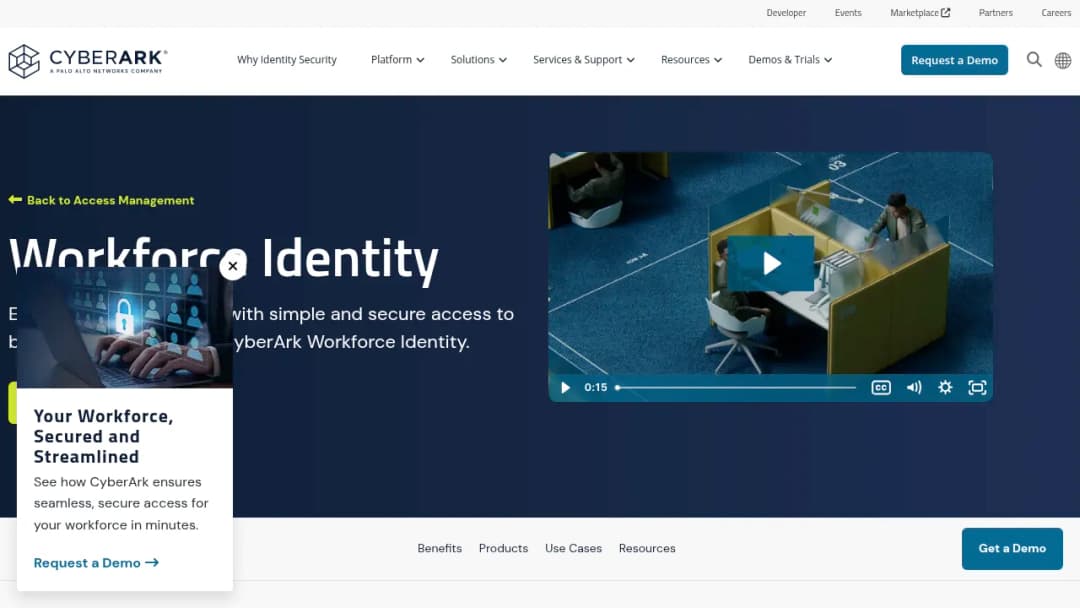 CyberArk Workforce Access screenshot