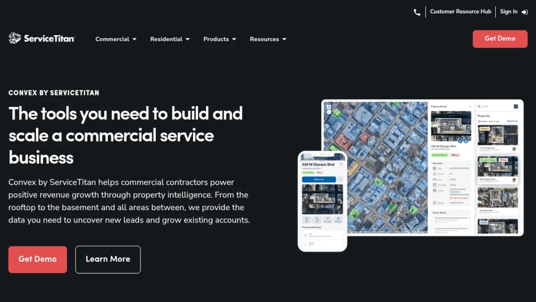 ServiceTitan Sales Prospecting screenshot