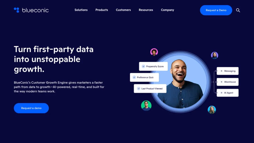 Blueconic screenshot