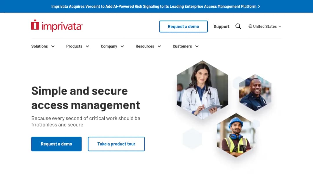 Imprivata screenshot