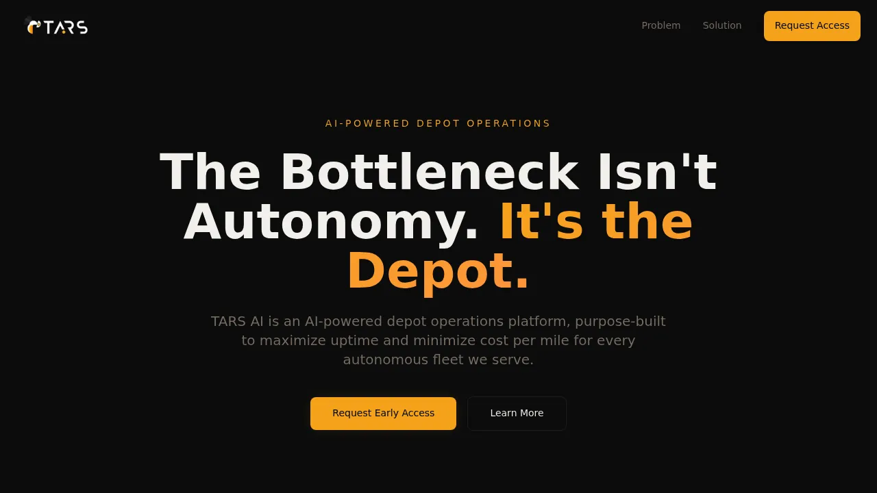TARS Robotics screenshot