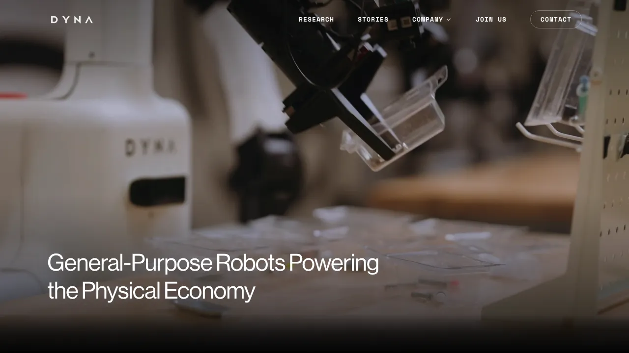 Dyna Robotics screenshot
