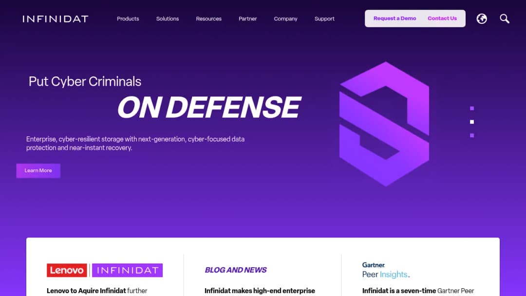 Infinidat screenshot