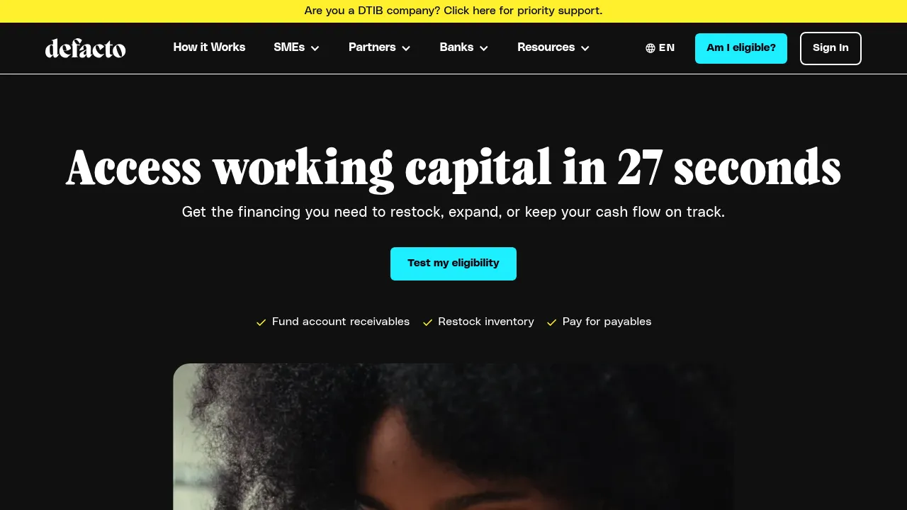 Defacto screenshot