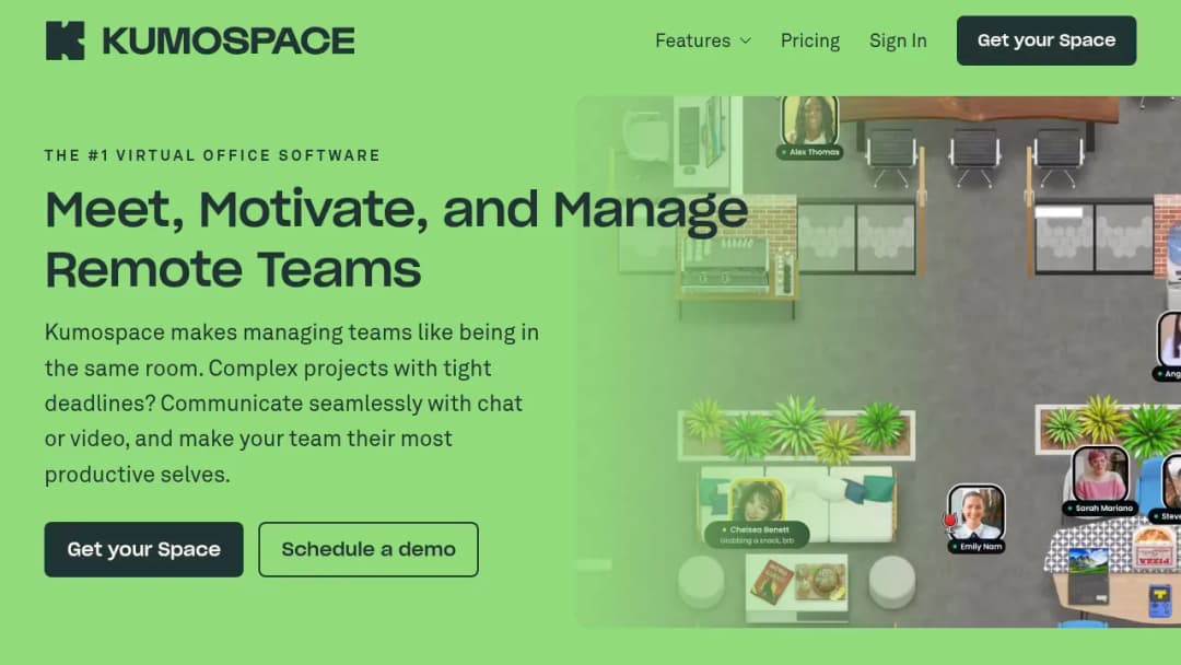 Kumospace screenshot