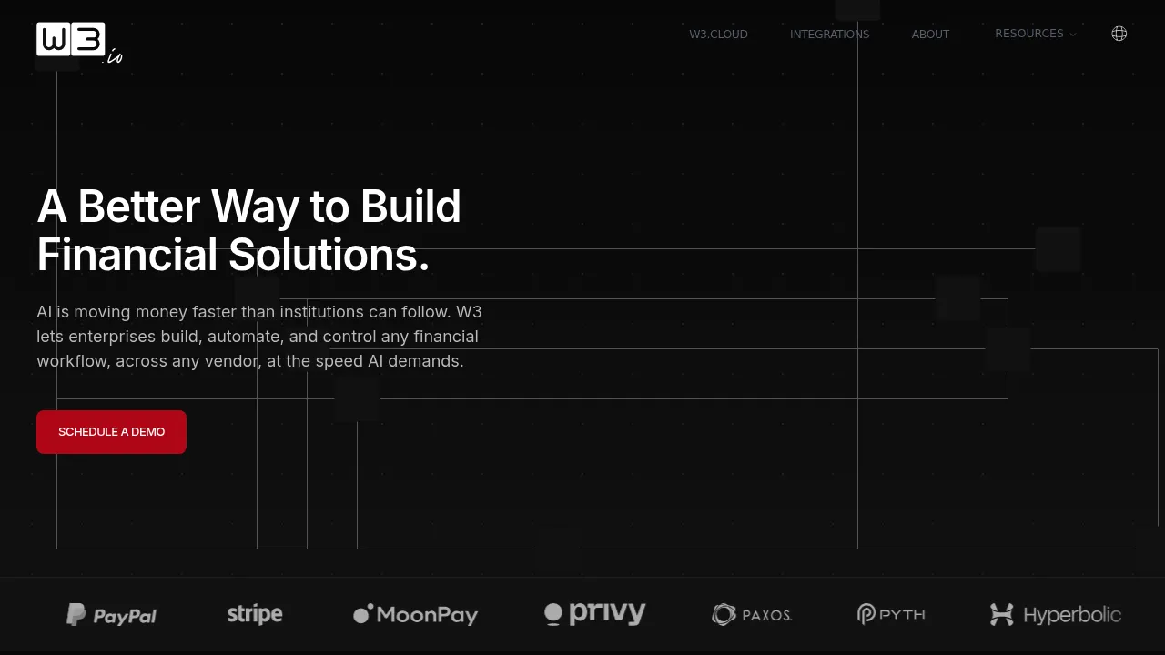 W3.io screenshot