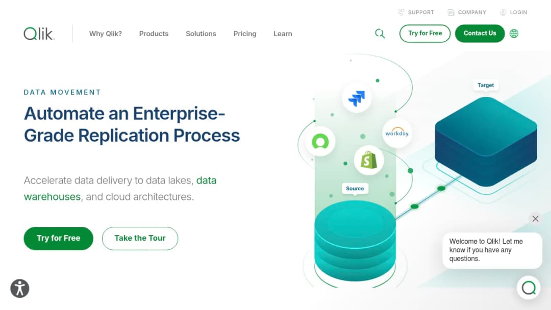 Qlik Data Movement screenshot
