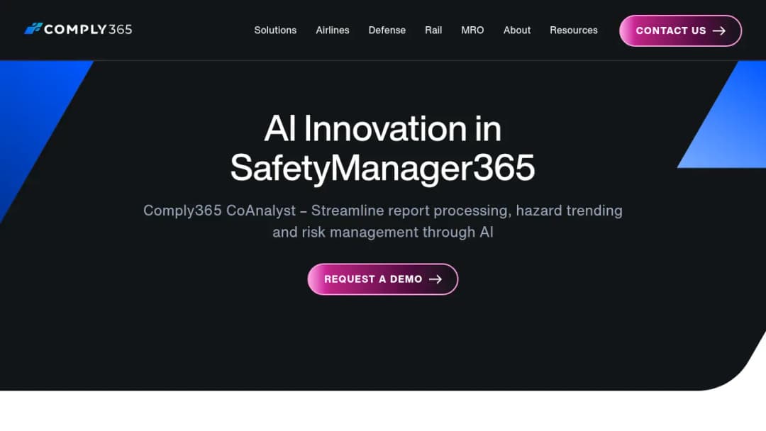 Comply365 CoAnalyst (formerly Beams) screenshot