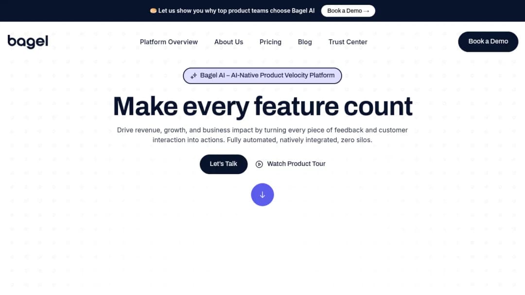Bagel AI screenshot