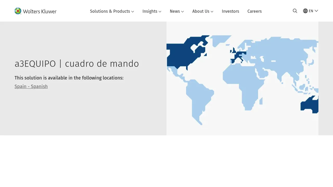 Wolters Kluwer a3innuva | Cuadro de mando screenshot