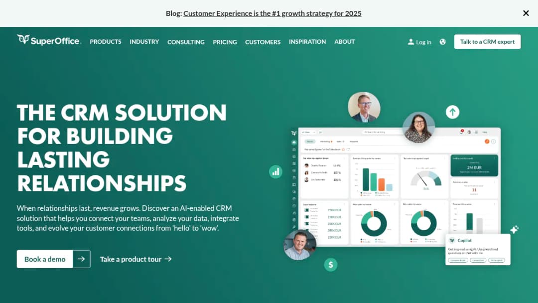 SuperOffice screenshot