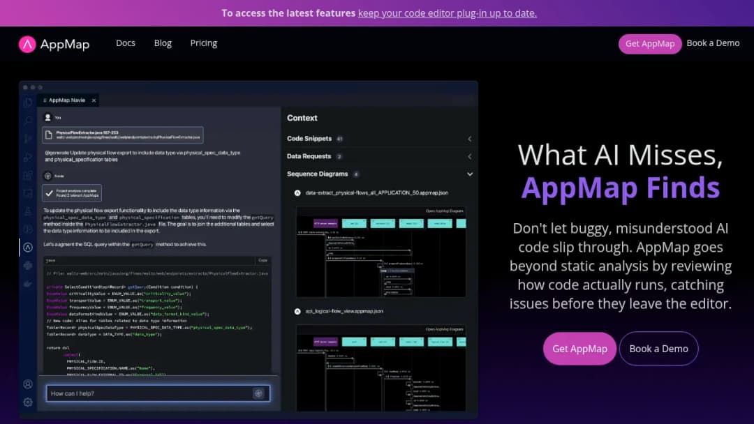 AppMap screenshot