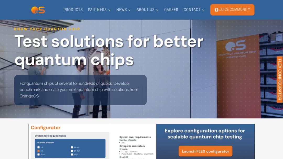 Orange Quantum Systems screenshot