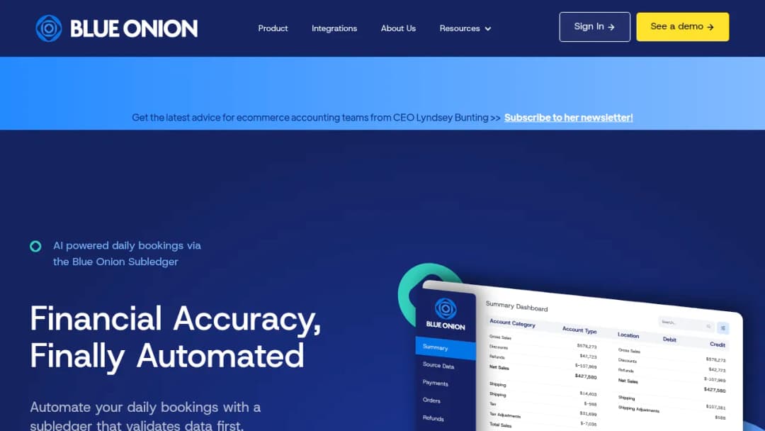 Blue Onion Labs screenshot