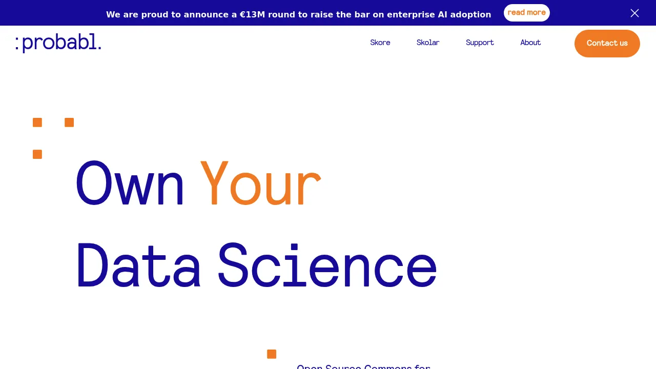 Probabl screenshot