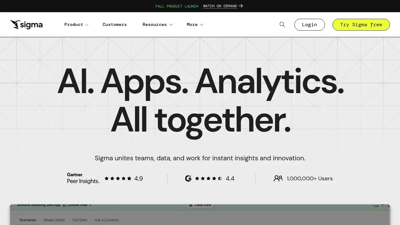 Sigma Computing screenshot