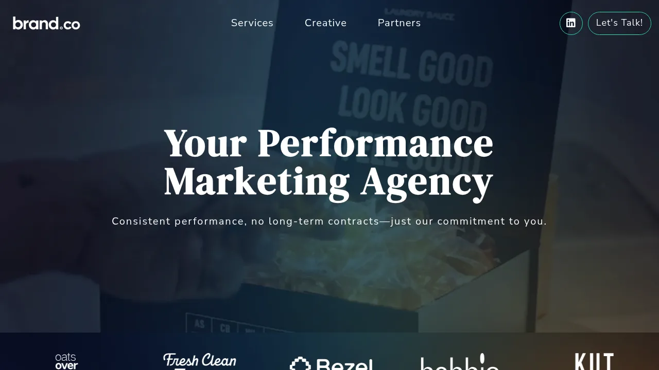 Brand.co screenshot