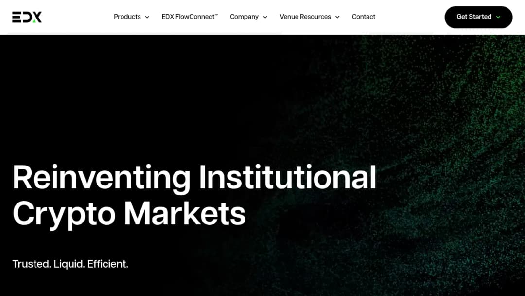 EDX Markets screenshot