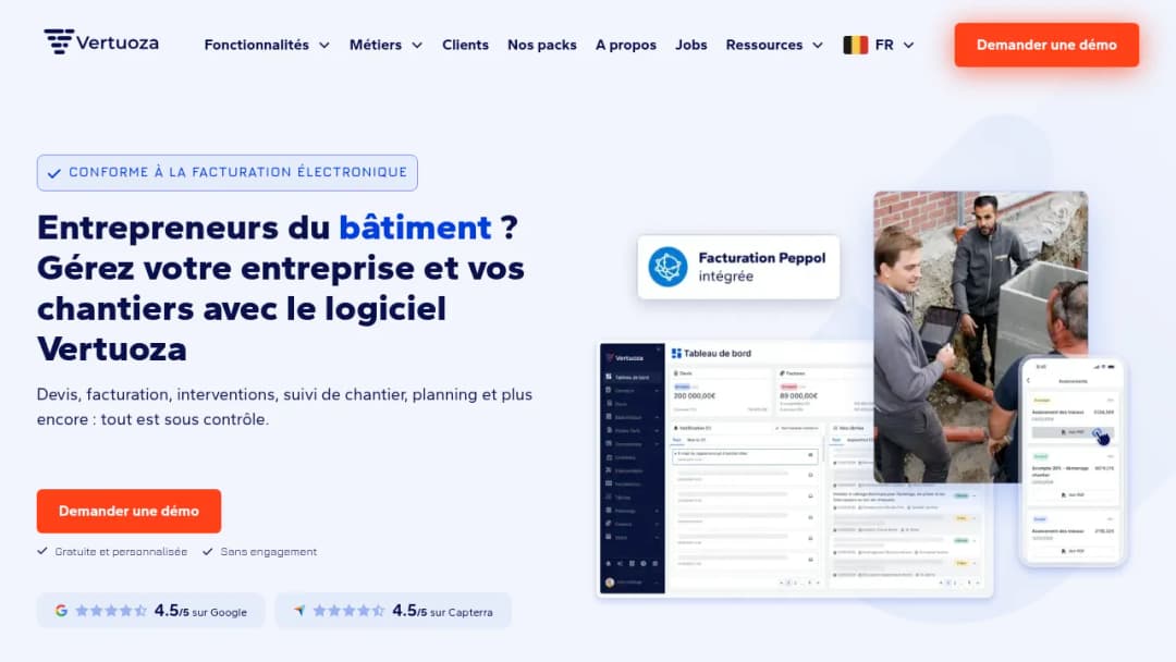 Vertuoza screenshot