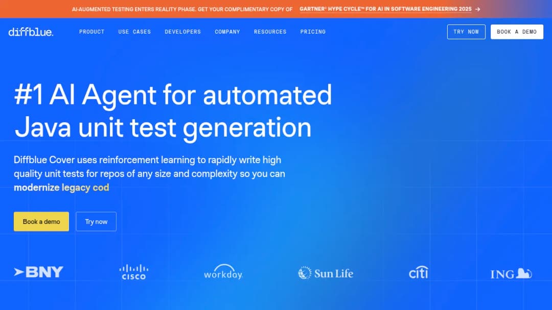 Diffblue screenshot