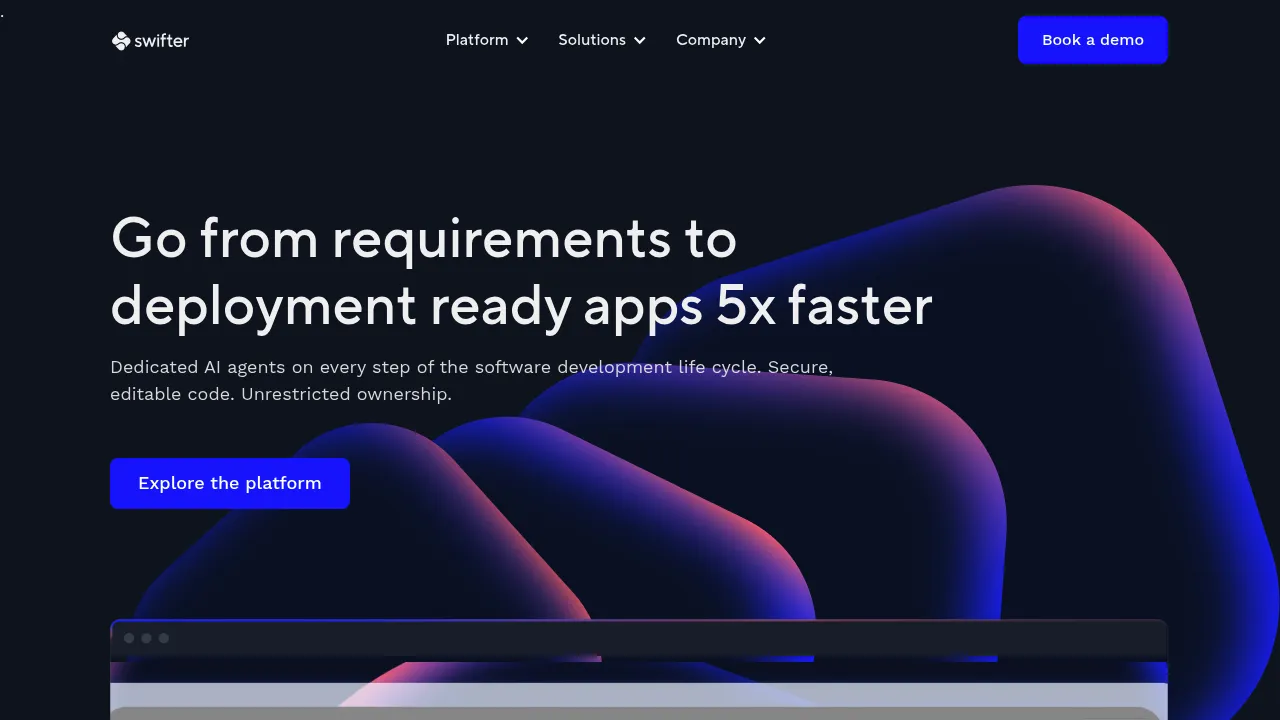 swifter.io screenshot