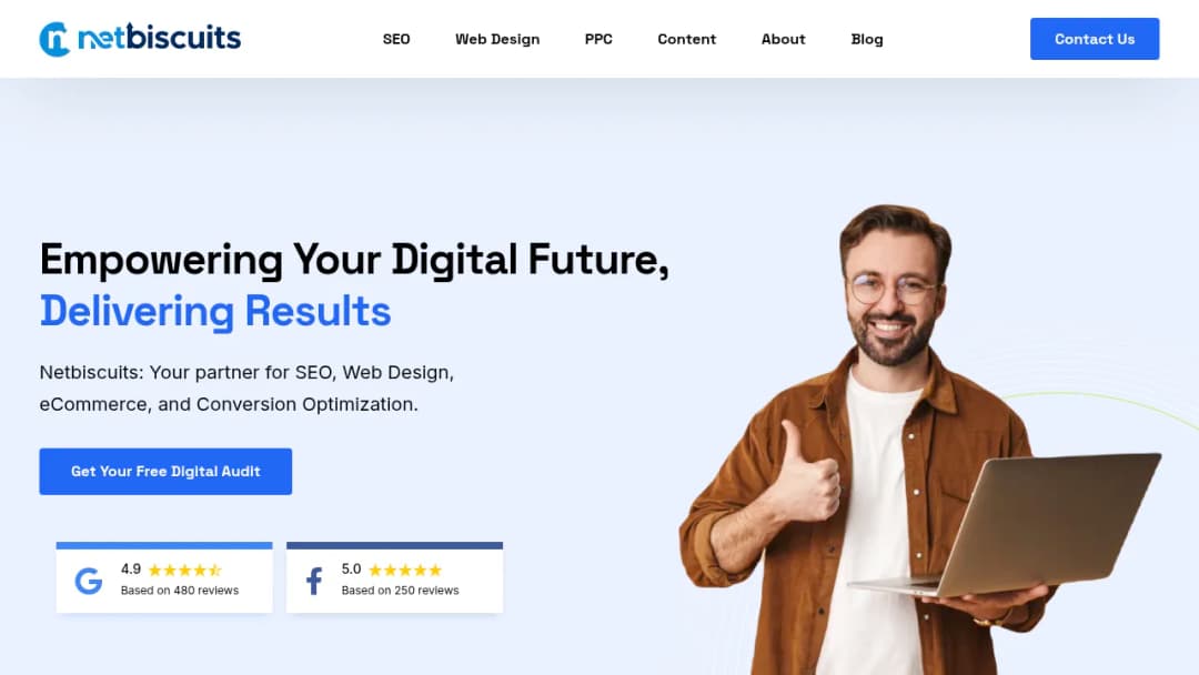 Netbiscuits screenshot