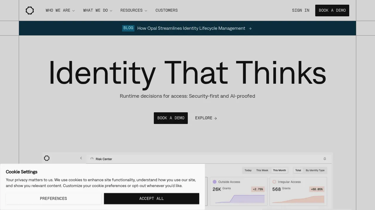 Opal Security screenshot