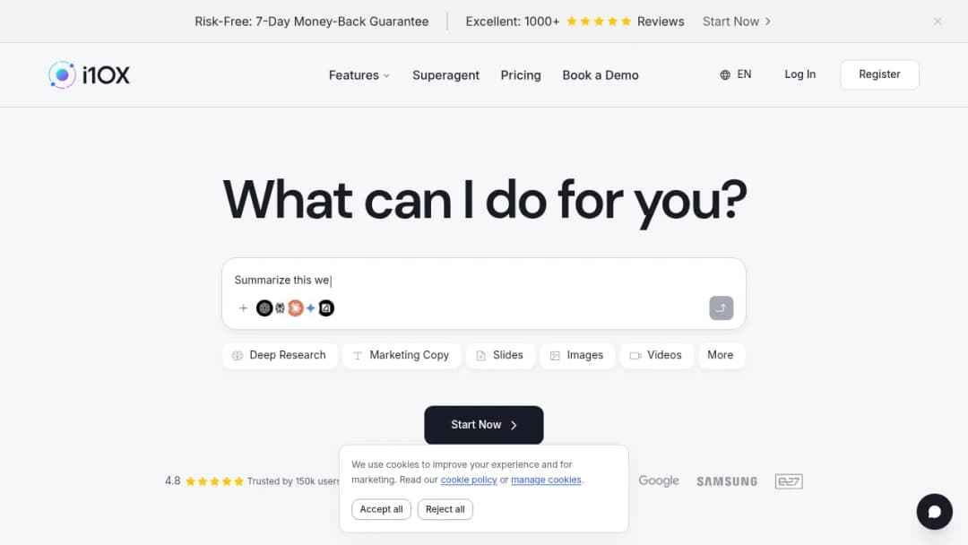 i10X screenshot
