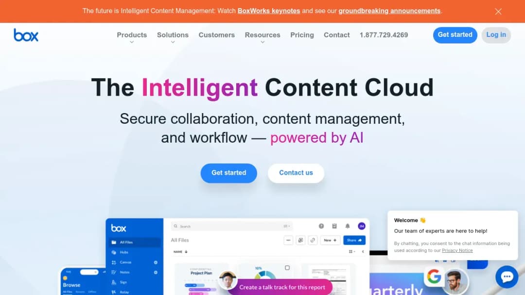 Box screenshot
